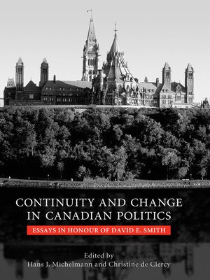 cover image of Continuity and Change in Canadian Politics